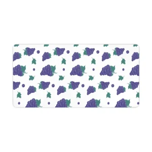 Rectangular Non-Slip Rubber Mouse Pad - Grape (Large)