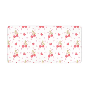 Rectangular Non-Slip Rubber Mouse Pad - Cherry (Large)